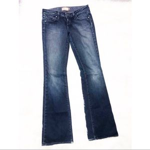 PAIGE Laurel Canyon Low Rise Boot Cut Jeans Sz 25